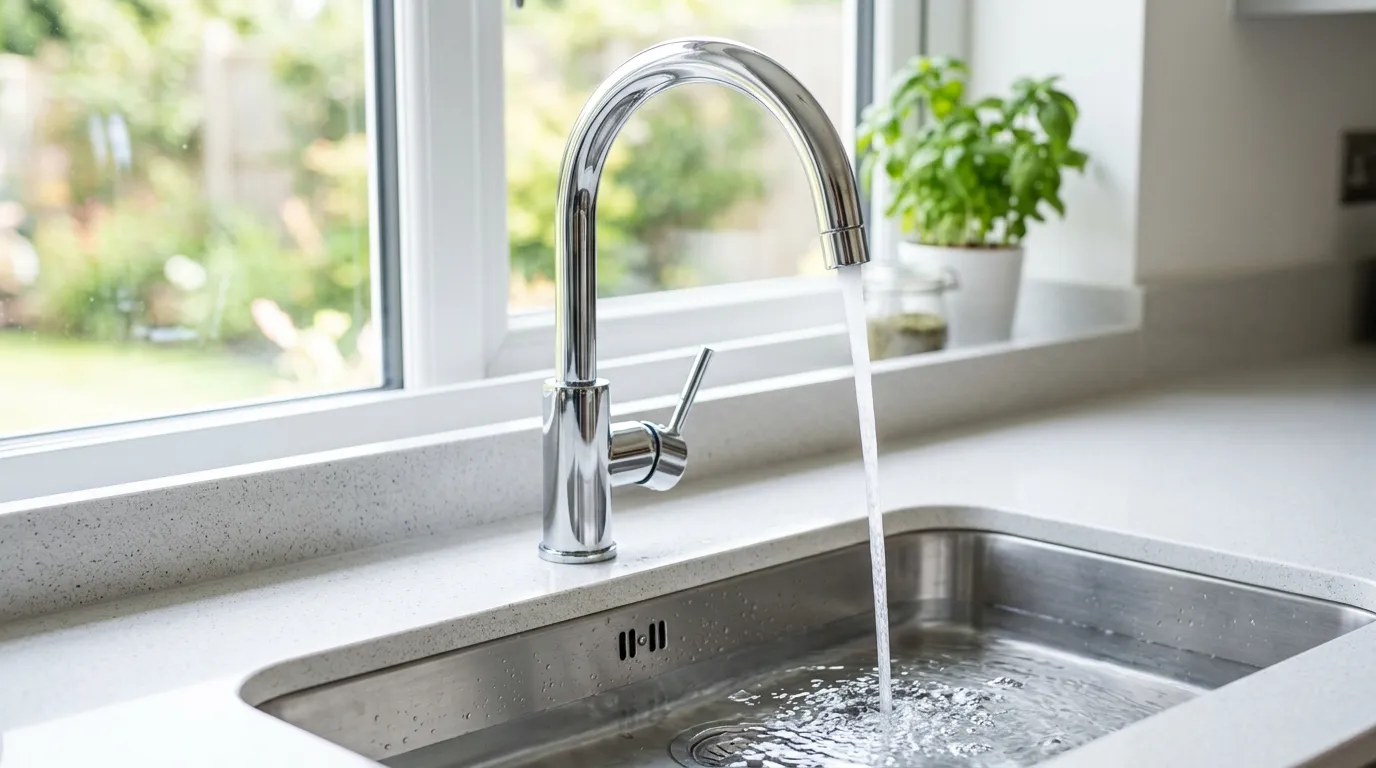 Local Plumbing Master Pros same day plumber fixing a faucet in Platte Woods, MO